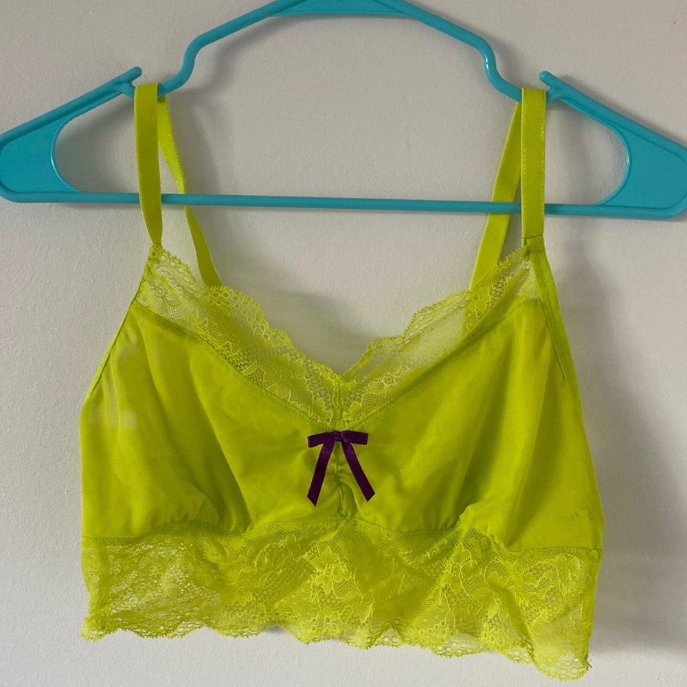 Freya Bralette Small Lime